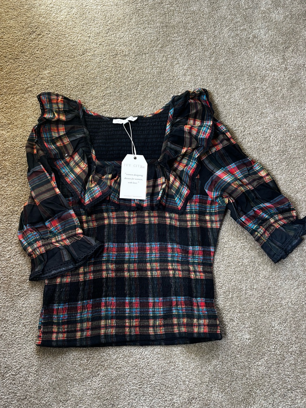 Ivy City Co Fall Blouse